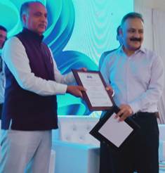 Bilaspur district gets DGGI prize consecutively for the second time