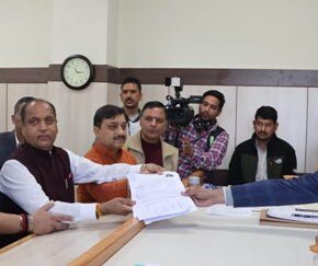 Nine including CM Jai Ram Thakur file nomination papers on third day of nominations
