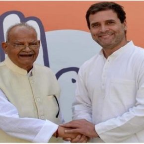 Sukh Ram deserts BJP to join Congress again