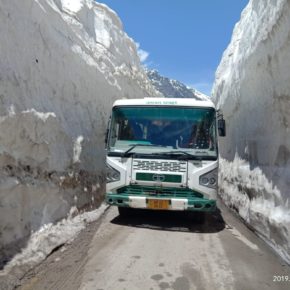 HRTC resumes bus service from Keylong to Kullu – Manali