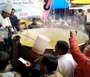 Khichadi preparation creates world record