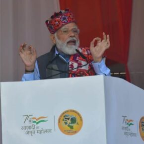 PM Narendra Modi praises Jai Ram government for speedy development in the state