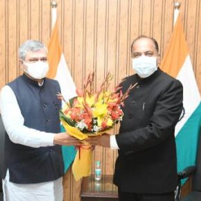 CM calls upon Union Health and Railway Ministers