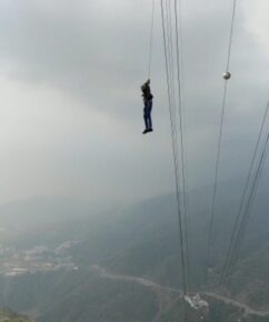 Eleven stuck mid air in the Cable Car rescued by NDRF team at Parwanoo