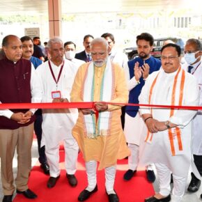 Prime Minister Narendra Modi inaugurates AIIMS Bilaspur, participates in Kullu Dussehra