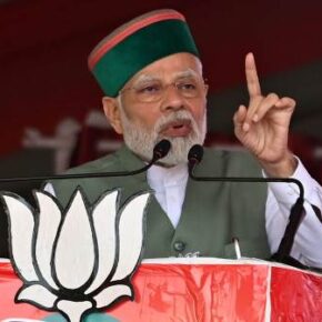 PM attacks Congress leaders for alleged kick-backs in defence deals