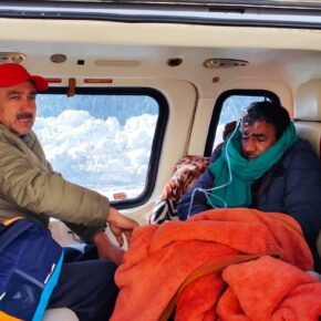 CM cancelles schedule tour to airlft serious patient from Pangi