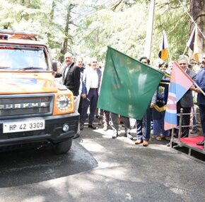 CM flags off four vehicles for quick response during natural calamities in Lahaul – Spiti