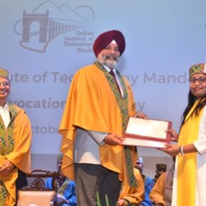 565 pass outs including sixty PhD’s , awarded  degrees in 11th convocation of IIT Mandi
