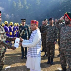 Governor presides over Army Day function