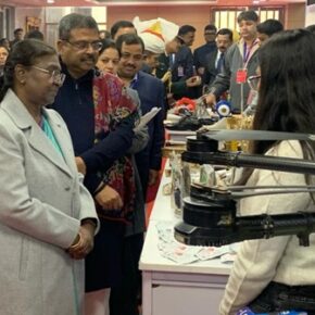 IIT Mandi iHub showcases Drone Didi programme to President of India