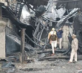 Bodies for four workers still not found after devastating fire in a perfume factory in Baddi industrial area
