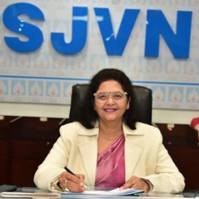 Mrs Geeta Kapoor becomes first women CMD of SJVN
