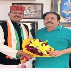 BJP leader from Sujanpur Ranjeet Rana joins Congress