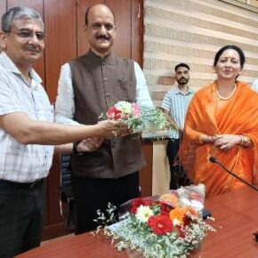 Prof. Lalit Awasthi takes over as Vice Chancellor of SPU Mandi