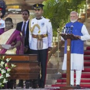 Prime Minister Narendra Modi takes oath for the third consecutive term