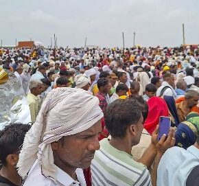 At least 107 devotees die in stampede in a ‘satsang’ near Hathras in UP