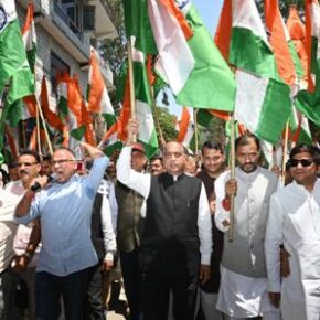 Tiranga Yatra held in Mandi to support operation Sindoor