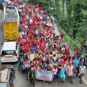 CITU-led strike disrupts services across Himachal