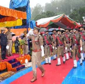 Himachal celebrates 79th Independence day with state level  function at Sarkaghat