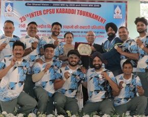 SJVN organizes 25th Inter -CPSU Kabaddi tournament