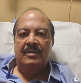 Harsh Mahajan stable after collapsing during BJP protest in Shimla